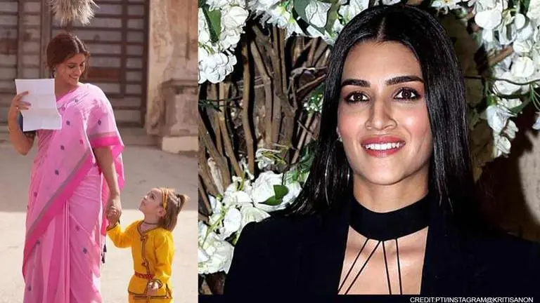 Kriti Sanon recalls working with 'blue eyed son' Jacob who played her son in 'Mimi' kriti sanon