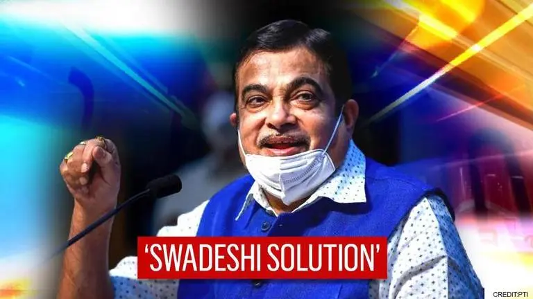Gadkari pitches 'swadeshi solution', says "Need to take India ahead in economic war" Gadhkari pitches 'swadeshi solution', says "Need to take India ahead in economic war"