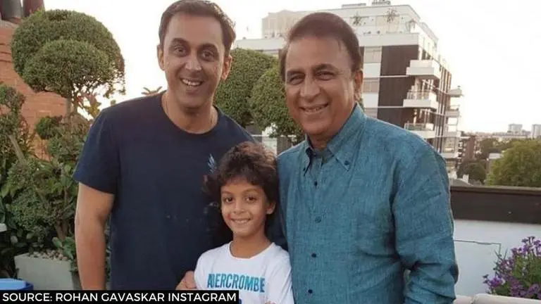 Rohan Gavaskar MOCKS 'nepotism' jibe with witty response to fan on Twitter Rohan Gavaskar