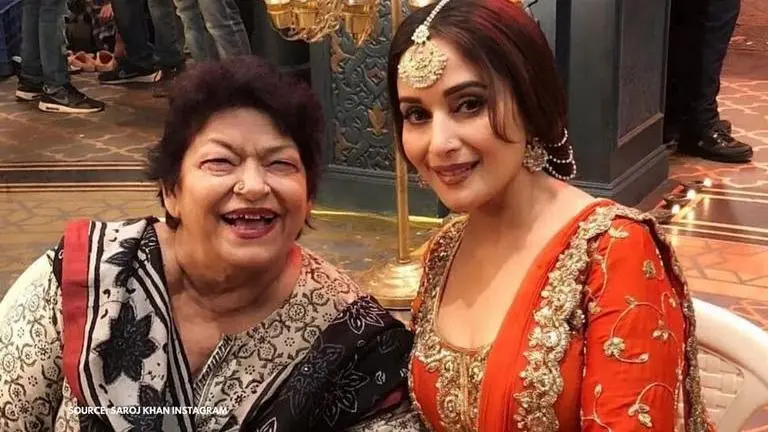 Times when Saroj Khan shared heartfelt messages for 'darling MD' aka Madhuri Dixit Saroj Khan