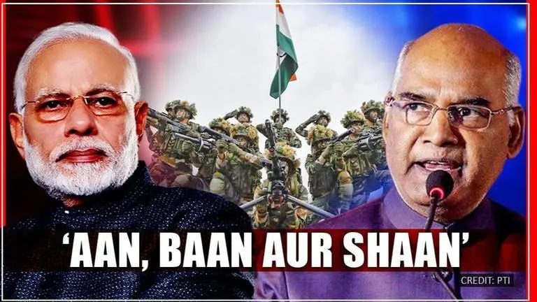 Valiant Indian Army - 'sentinels of liberty' - get PM & President's salute on Army Day President