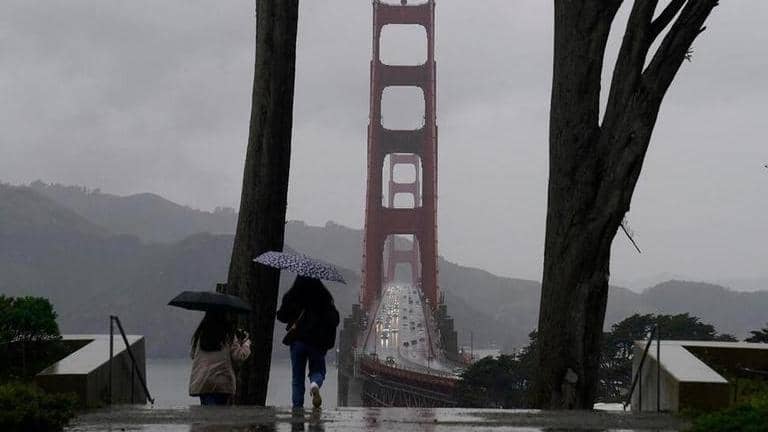 New atmospheric river storm brings heavy rains and strong winds to ...