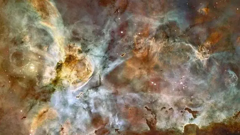 NASA's Hubble Space telescope explores complex gas structures of the Carina Nebula, watch Nasa
