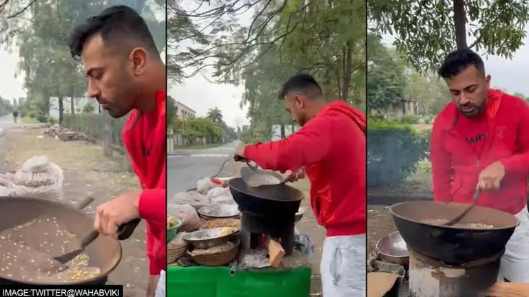 Pakistan pacer sells 'chana' amid snub from international cricket; Video goes viral Wahab Riaz, Pakistan, Pakistan cricket, Wahab Riaz chana, Pakistan cricket news, Wahab Riaz selling chana, Wahab Riaz stats