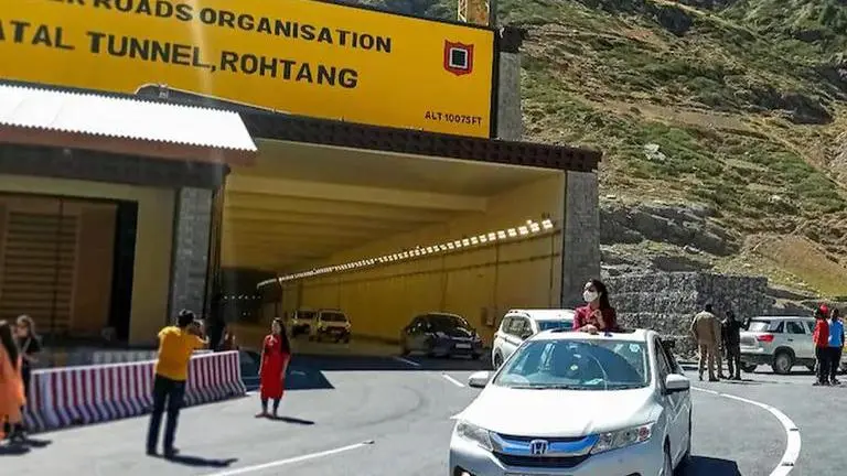 Atal Tunnel certified by World Book of Records in London as World's longest highway tunnel Atal Tunnel