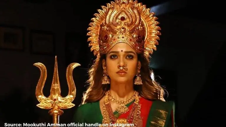 Nayanthara and RJ Balaji's 'Mookuthi Amman' release date set for Diwali on Disney+ Hotstar nayanthara