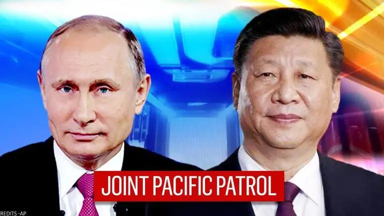 Russian, Chinese bomber planes fly over Asia-Pacific during joint drill Russian, Chinese bombers conduct joint drill over the Pacific