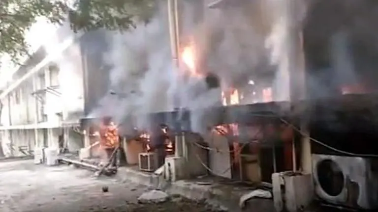 Fire breaks out at Delhi Transport Department office