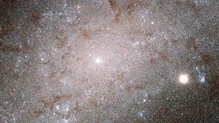 NASA's new Hubble image makes galactic stars look like grains of sand; see here NASA