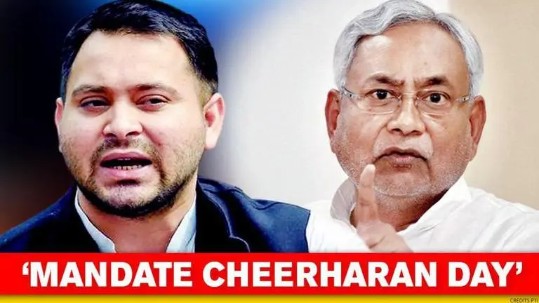 Tejashwi bitterly recalls Mahagathbandhan's 2017 end; asks Nitish to celebrate 'betrayal' Tejashwi Yadav