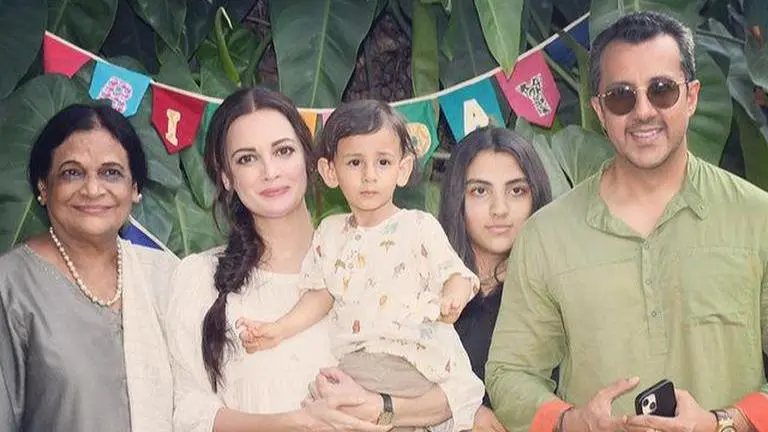 Inside Dia Mirza's son Avyaan's 'zero plastic' birthday celebrations dia mirza