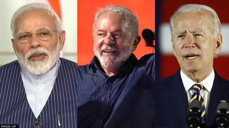 PM Modi, Biden & others felicitate Lula Da Silva on winning Brazil's presidential polls Lula Da Silva