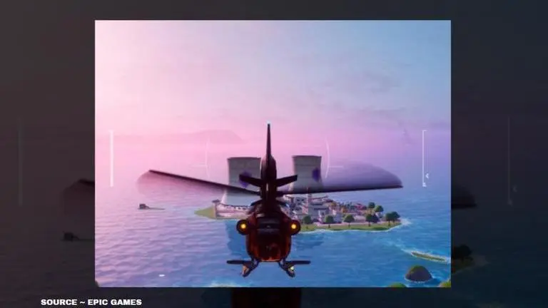 Fortnite Land Choppa at Steamy Stacks: Learn how and where to land here fortnite land choppa at steamy stacks