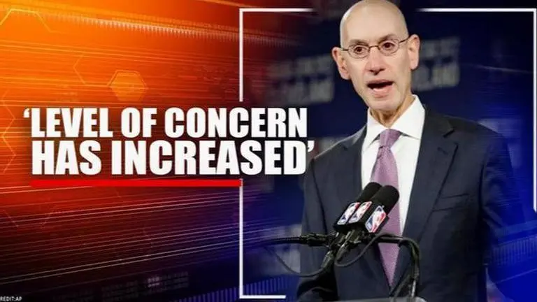 NBA restart: Adam Silver worried about major coronavirus spread as it could end season nba restart