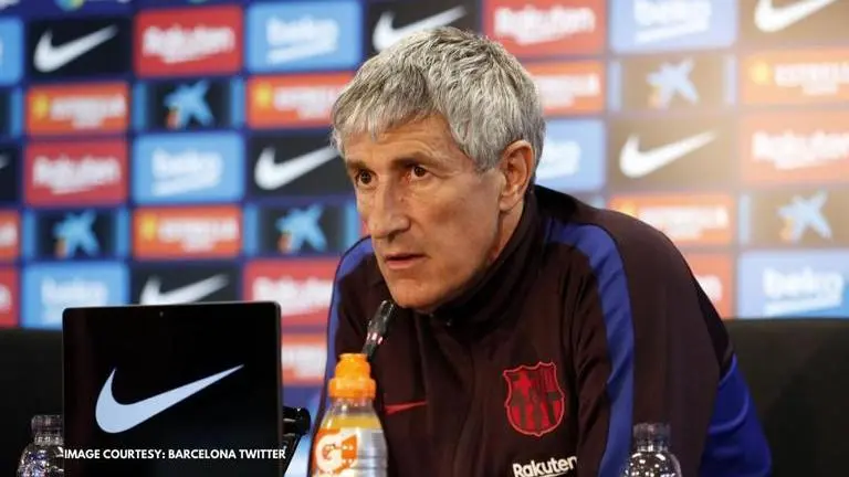Quique Setien could be sacked if Barcelona suffer setback vs Atletico Madrid: Report Quique Setien