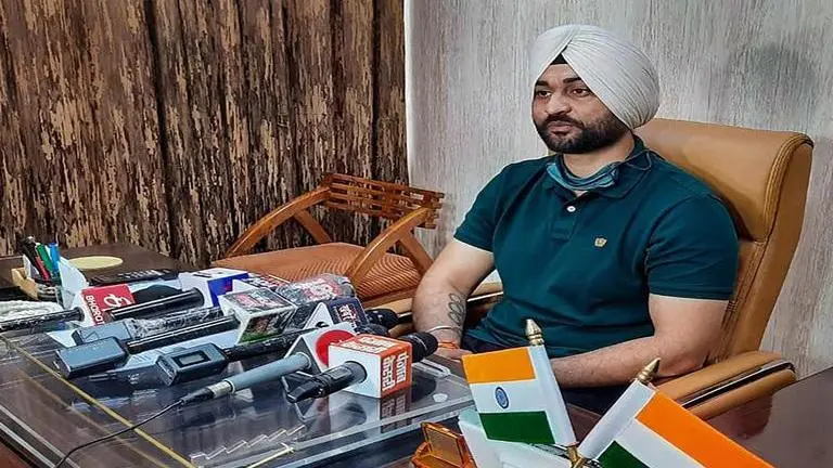 Ruckus in Assembly after Cong seeks minister Sandeep Singh's resignation; Haryana CM rejects demand