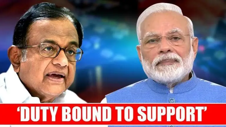 BIG: P Chidambaram backs PM Modi on fight against coronavirus, predicts tougher measures P Chidambaram