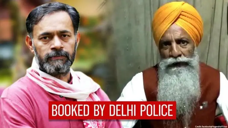 Yogendra Yadav, Rakesh Tikait & other farmer netas booked for Delhi riot; 200 arrested Delhi violence