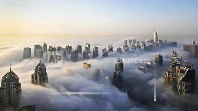 Thick fog covers swathes of central Israel Thick fog covers swathes of central Israel