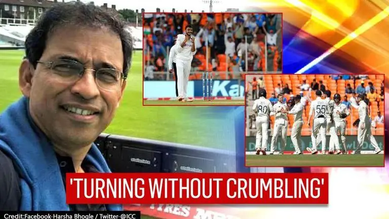Harsha Bhogle's analysis on Ahmedabad pitch evokes mixed reactions on social media Harsha Bhogle