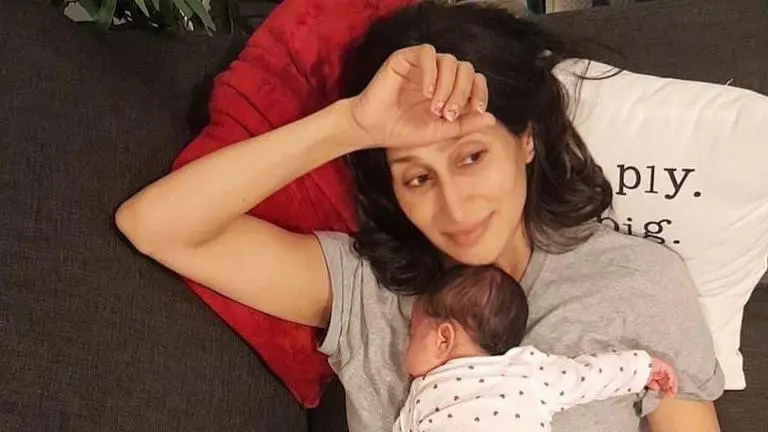 Teejay Sidhu pens down advice for daughter Gia Vanessa Snow on her 2 month birthday Teejay Sidhu & Gia