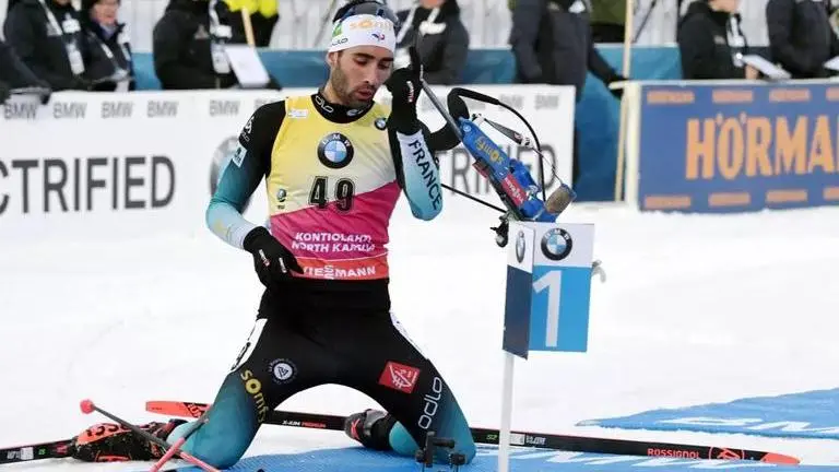 French Olympic great Fourcade retires in style with 83rd win Martin Fourcade