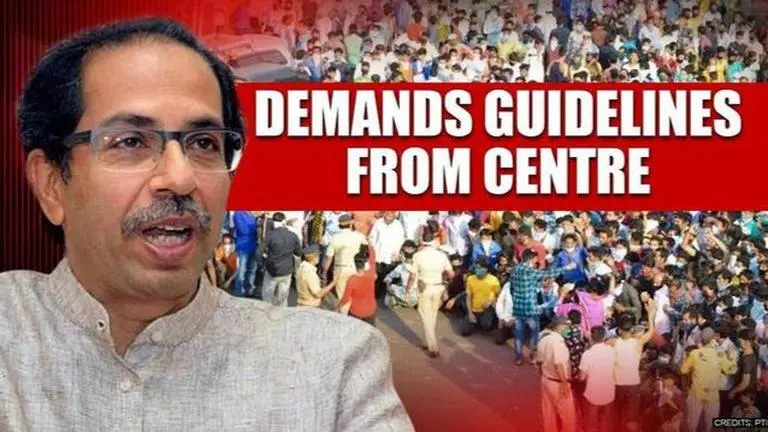 Maharashtra CM Uddhav Thackeray seeks guidelines from Centre to send back migrant workers Uddhav