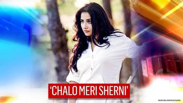 Vidya Balan starts filming for Amit Masurkar's 'Sherni', poses with tiger cub to announce Vidya Balan