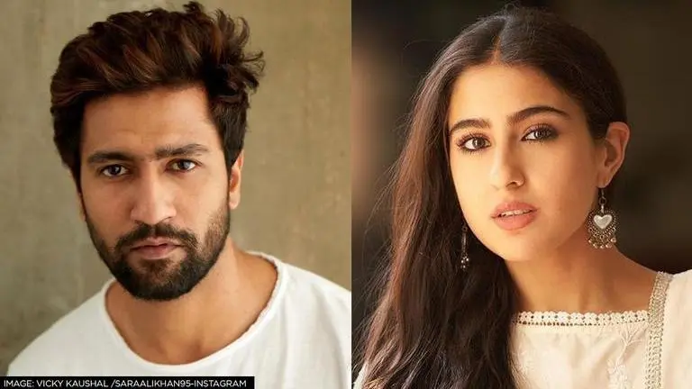 Pics of Vicky Kaushal and sindoor-clad Sara Ali Khan from duo's next film surface online Vicky Kaushal