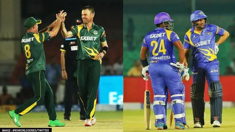 Sri Lanka Legends vs South Africa Legends