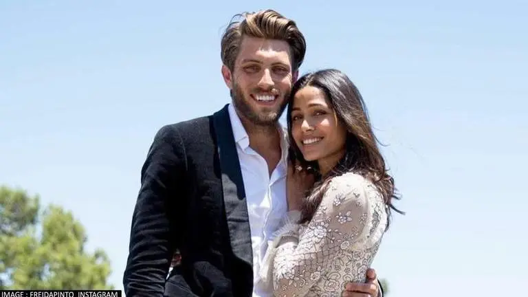 Freida Pinto shares glimpses of wedding with 'gorgeous man' of her dreams Cory Tran Freida Pinto, Cory Tran