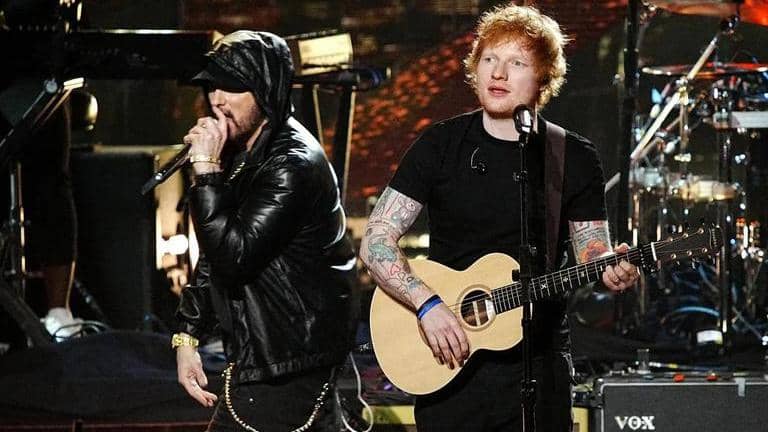 Eminem joins Ed Sheeran onstage for epic performance, surprises Detroit ...
