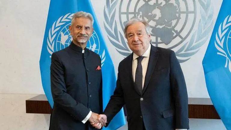 EAM Jaishankar discusses Sudan crisis with UN Chief, advocates for successful diplomacy for peaceful resolution Sudan Crisis