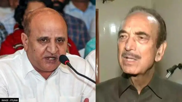 Ghulam Nabi Azad expels Tara Chand from DAP days after making him party's vice-chairman Ghulam Nabi Azad