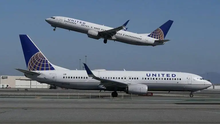 A United Airlines Boeing 767-300 makes emergency landing in Houston