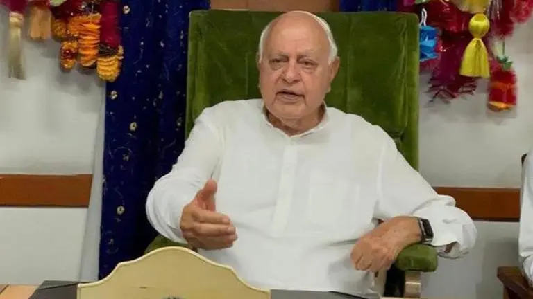 Farooq Abdullah bats for talks with Pakistan even as terrorists kill cop in Srinagar FAROOQ ABDULLAH