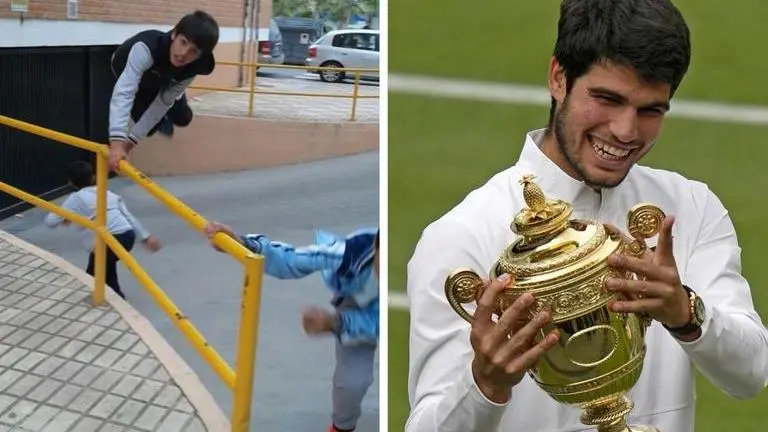 Carlos Alcaraz's first post since beating Djokovic to win Wimbledon breaks the internet