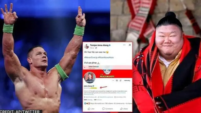 John Cena follows Temjen Imna Along on Twitter; here's what the Nagaland leader said Temjen Imna Along John Cena