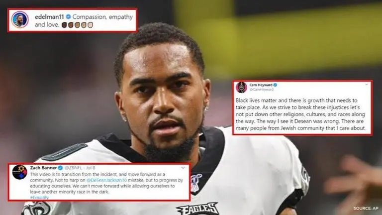 Jewish NFL stars lash out at DeSean Jackson for anti-Semitic posts jewish NFL players