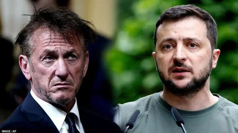Zelenskyy meets American actor Sean Penn, thanks him for continuous support amid war Zelenskyy