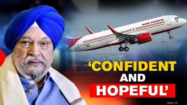 Hardeep Singh Puri exudes confidence in Air India's divestment, disinvestment plans Air India