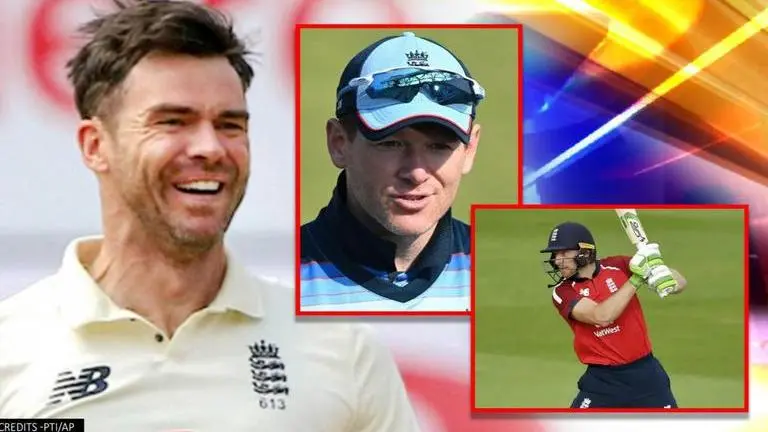 After Ollie Robinson's suspension, Eoin Morgan & Jos Buttler dragged for mocking Indians James Anderson, Eoin Morgan, Jos Buttler