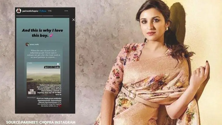 Parineeti Chopra shares Amaal Malik's story of prasing her film's song 'Teri Mitti' Parineeti Chopra