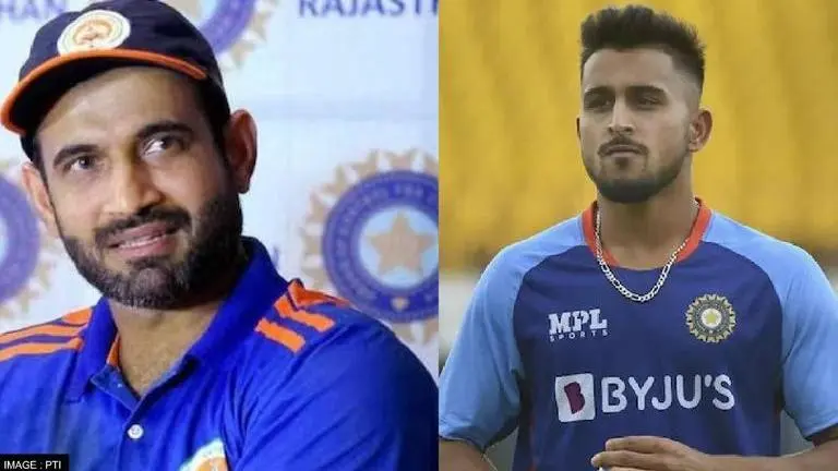 Irfan Pathan and Umran Malik