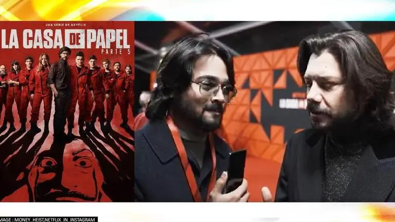 'Money Heist': 'Professor' Álvaro Morte sends 'Hi' to Indian fans, shares hard work story Money Heist, Alvaro Morte, Money heist 5 part 2, Bhuvan Bham