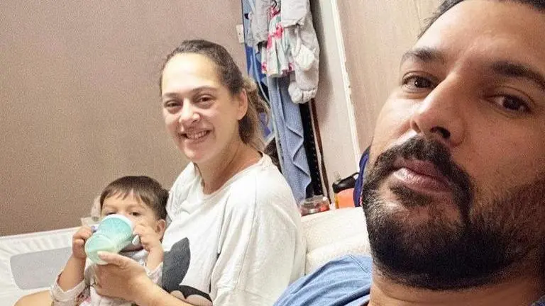 Yuvraj Singh welcomes baby girl