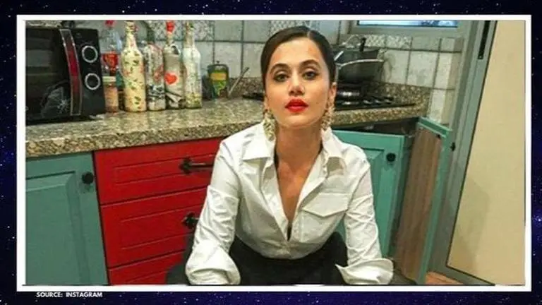 Taapsee Pannu shares pic from her kitchen, says 'Some of us can be fashionably messy' Taapsee Pannu