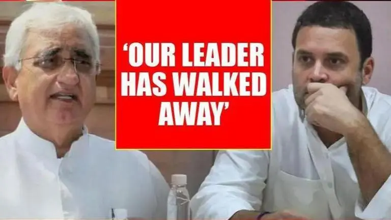 Khurshid's 'side comments' on Rahul Gandhi get cold Congress response Salman Khurshid