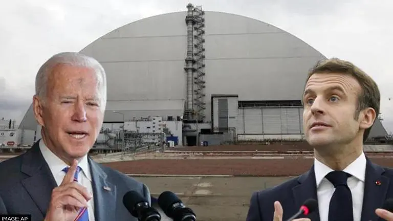Biden dials German, French, UK leaders over concerns on Russia-controlled Zaporizhzhia NPP Biden