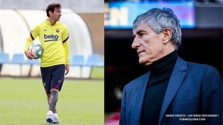 Barcelona in shock after Lionel Messi demands firing of manager Quique Setien: Report barcelona
